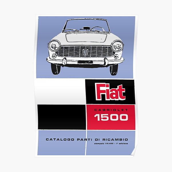 fiat 1500 cabriolet parts