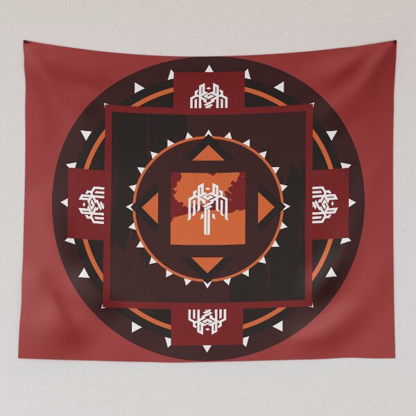 Item preview, Kirkwall Mandala - Dragon Age Geometric Art designed and sold by Yannick Toney.