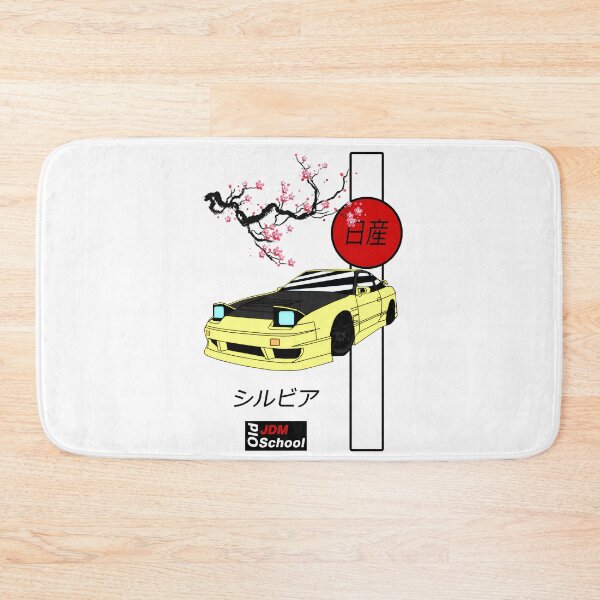 Item preview, JDM 240SX Yellow Red Sun Edition designed and sold by oldschooljdm.