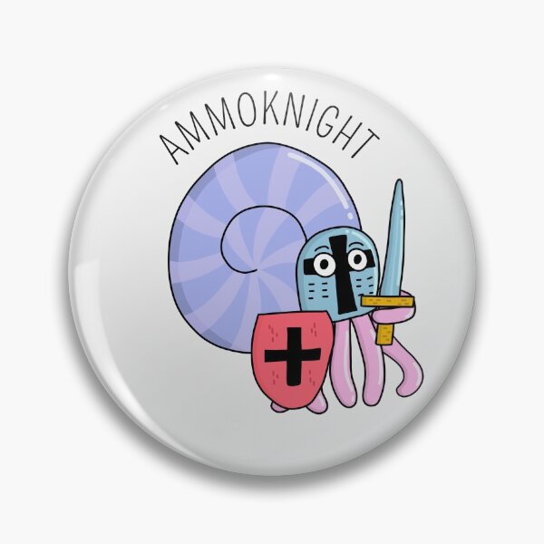Item preview, Ammoknight Ammonite Funny Pun For Fossil Hunters designed and sold by JokeGysen.