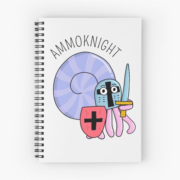 Item preview, Ammoknight Ammonite Funny Pun For Fossil Hunters designed and sold by JokeGysen.