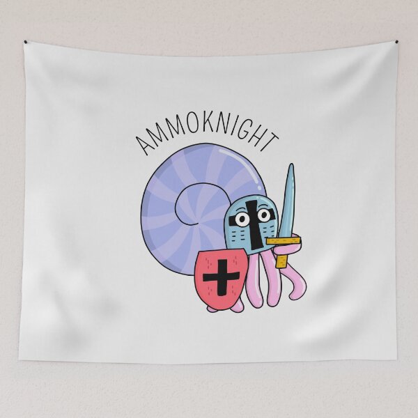 Item preview, Ammoknight Ammonite Funny Pun For Fossil Hunters designed and sold by JokeGysen.