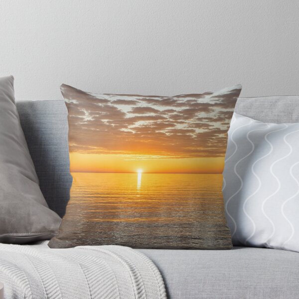 Item preview, Rich Golden Sun Light with Clouds and Ripples Echoing Patterns designed and sold by Georgia Mizuleva.