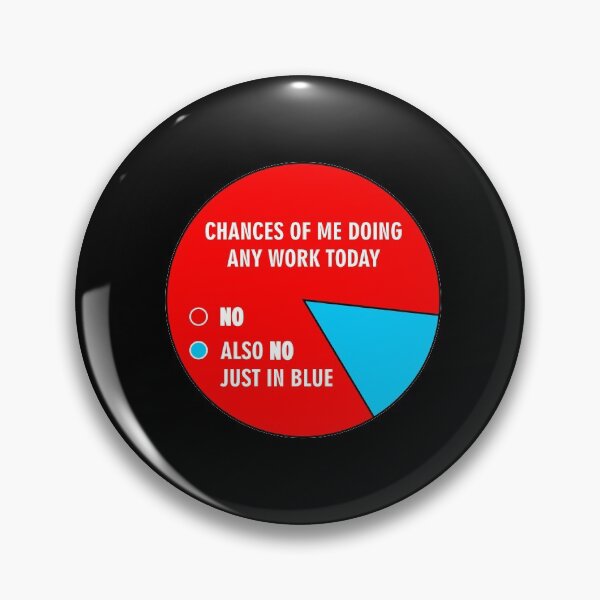 Item preview, Work Pie Chart designed and sold by nuttylass1.