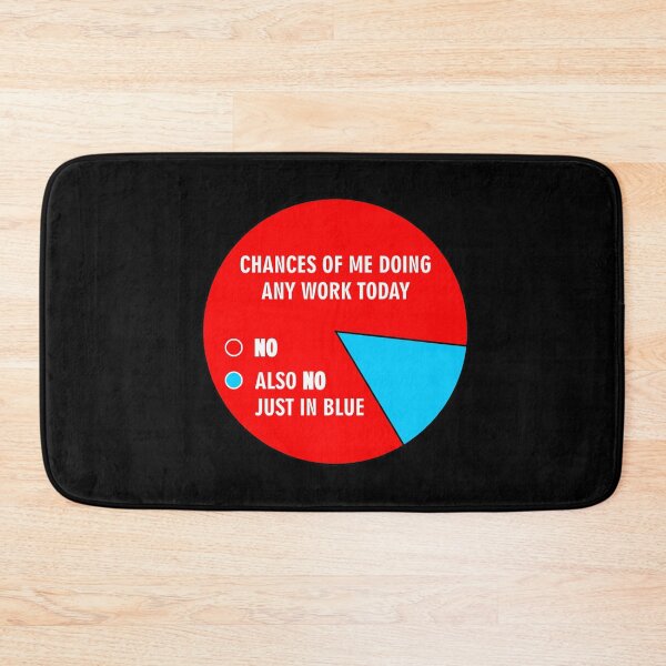 Item preview, Work Pie Chart designed and sold by nuttylass1.