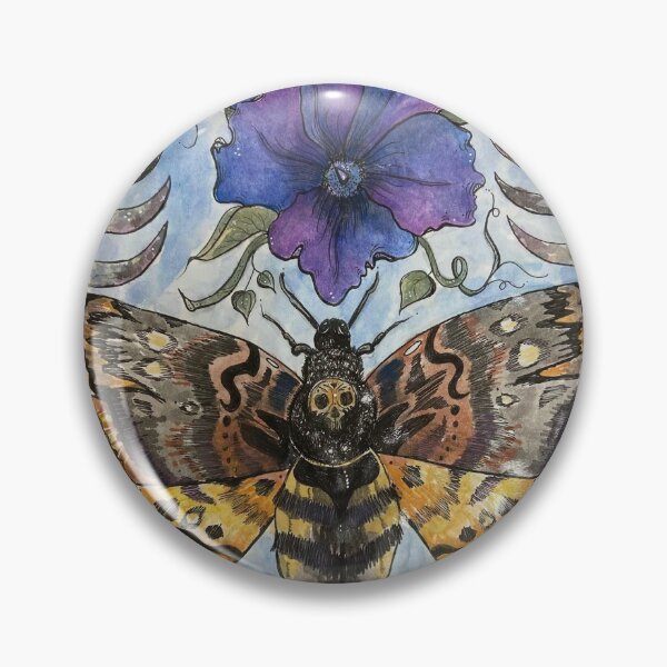 Item preview, Death Head Moth and Petunia designed and sold by NahmasteNicole.