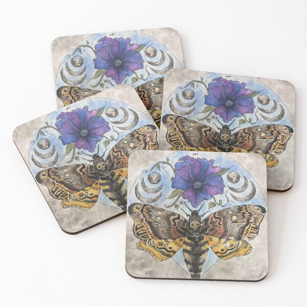 Item preview, Death Head Moth and Petunia designed and sold by NahmasteNicole.