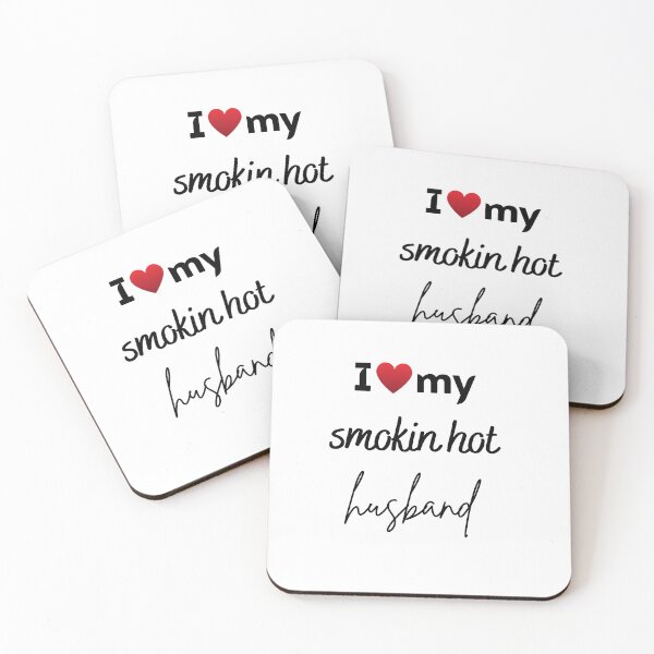 Item preview, I Love My Smokin Hot Husband T Shirt Special Valentine T-Shirt  designed and sold by todoAwesome.