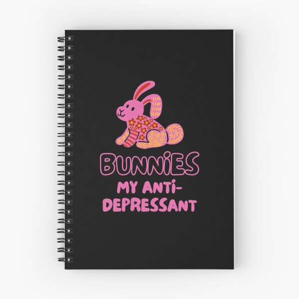 Item preview, Bunny Therapy Depression Anxiety Lover Foodie Animals Pets Sarcastic Funny Meme Cute Gift Happy Fun Introvert Awkward Geek Hipster Silly Inspirational Motivational Birthday Present designed and sold by EpsilonEridani.