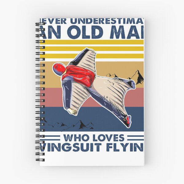 Item preview, Never Underestimate An Old Man Who Loves Wingsuit Flying designed and sold by BiancaMoss51.