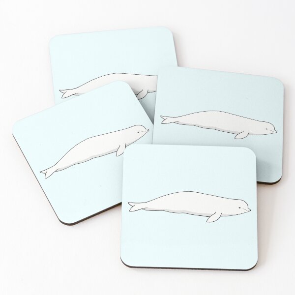 Item preview, Beluga | Arctic February Prompt List 2021 | QuirkyDolphin designed and sold by QuirkyDolphin.