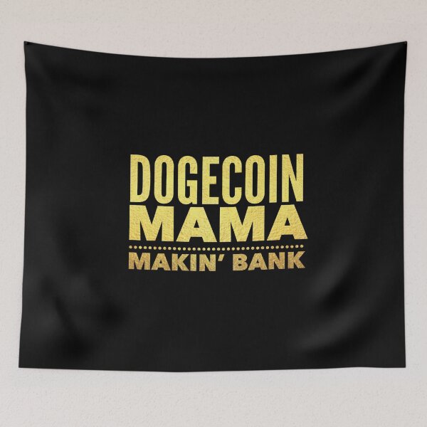 Item preview, Dogecoin Mama Makin' Bank designed and sold by SunfullyYours.
