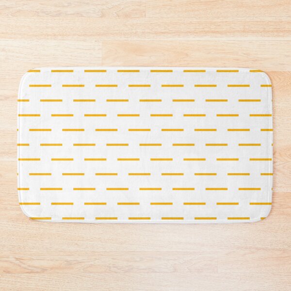 Item preview, Discontinuous thin lines - yellow designed and sold by Miss Striped.
