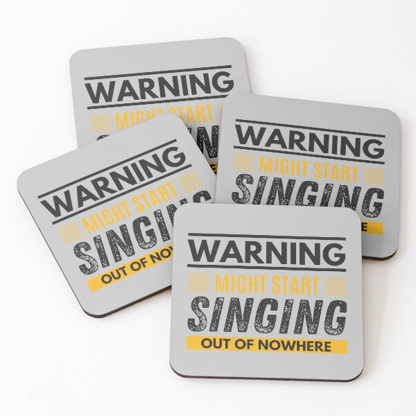 Item preview, Might start singing out of nowhere designed and sold by Unchainthebeast.