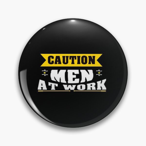Item preview, Caution Men At Work designed and sold by Zuepfelmuetzen.