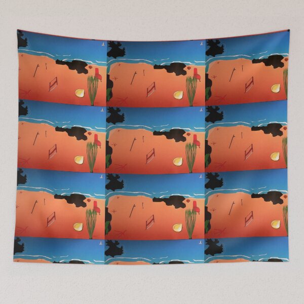 Item preview, Beach scene with saw and chair designed and sold by dELLaS-Ghoust.