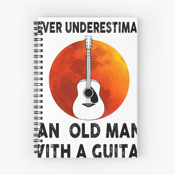 Item preview, Never Underestimate An Old Man With A Guitar designed and sold by BiancaMoss51.