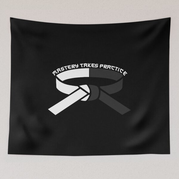 Item preview, Mastery Takes Practise - Motivational Martial Arts Karate designed and sold by PrintPress.
