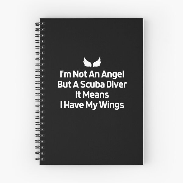 Item preview, I'm a Scuba Diver, I Have My Wings designed and sold by StudioAquaLumos.