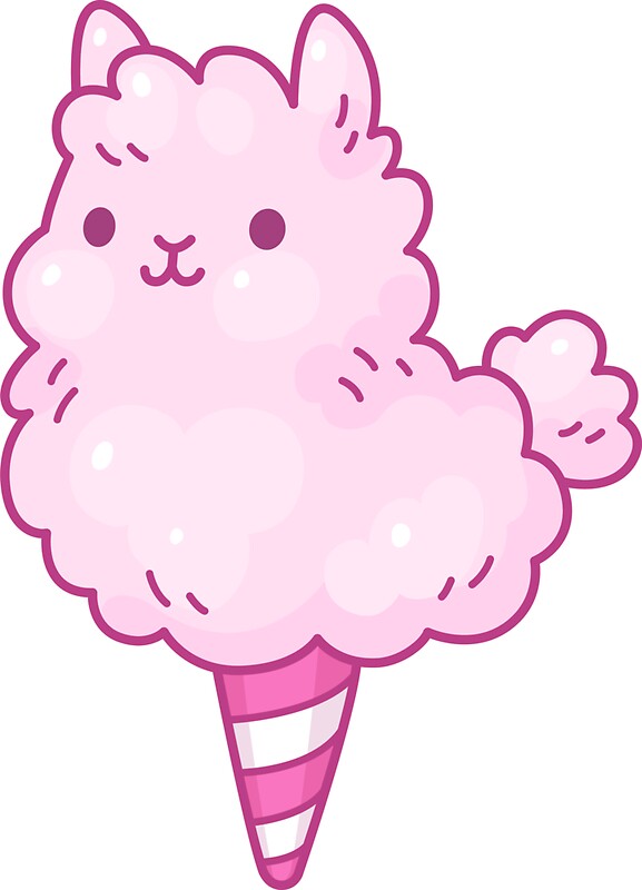 cotton candy llamacorn