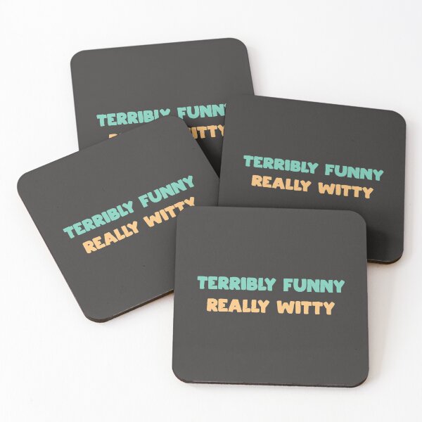 Item preview, Terribly Funny Really Witty designed and sold by designdroplet.