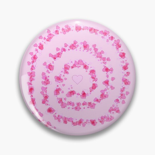 Item preview, Swirl of Hearts (light pink) designed and sold by PolH.