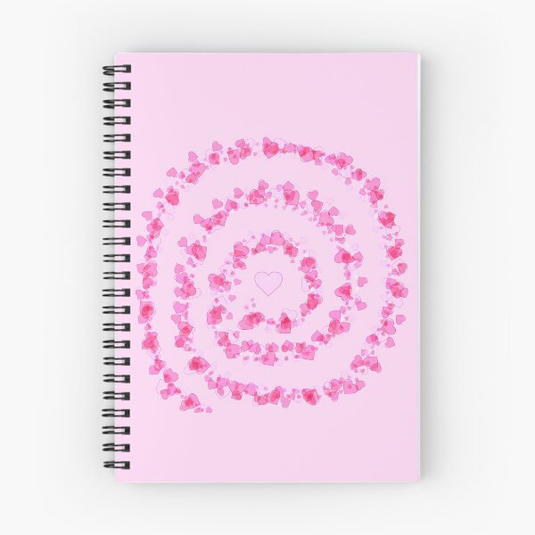 Item preview, Swirl of Hearts (light pink) designed and sold by PolH.