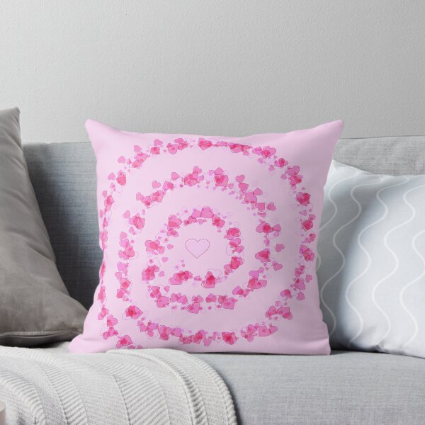 Item preview, Swirl of Hearts (light pink) designed and sold by PolH.