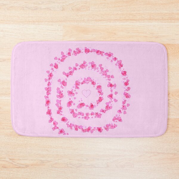 Item preview, Swirl of Hearts (light pink) designed and sold by PolH.
