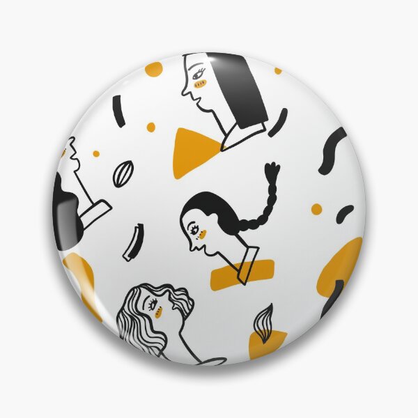 Item preview, Pattern of side face designed and sold by huza.