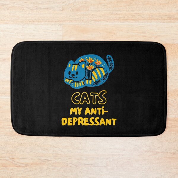 Item preview, Cat Depression Quote Shirt Cute Foodie Shirt Laugh Joke Food Hungry Snack Gift Sarcastic Happy Fun Introvert Awkward Geek Hipster Silly Inspirational Motivational Birthday Present designed and sold by EpsilonEridani.