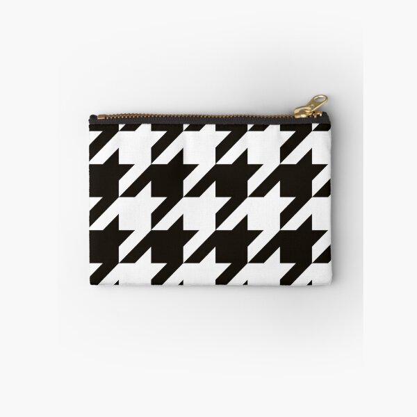 Item preview, White and Black Houndstooth Large designed and sold by Feeling Artsy.