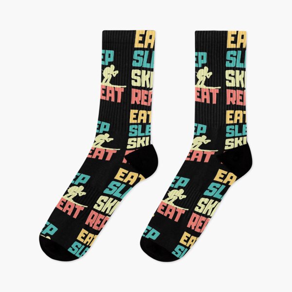 Item preview, Skiing, Skier, Eat Sleep Ski Repeat designed and sold by ds-4.