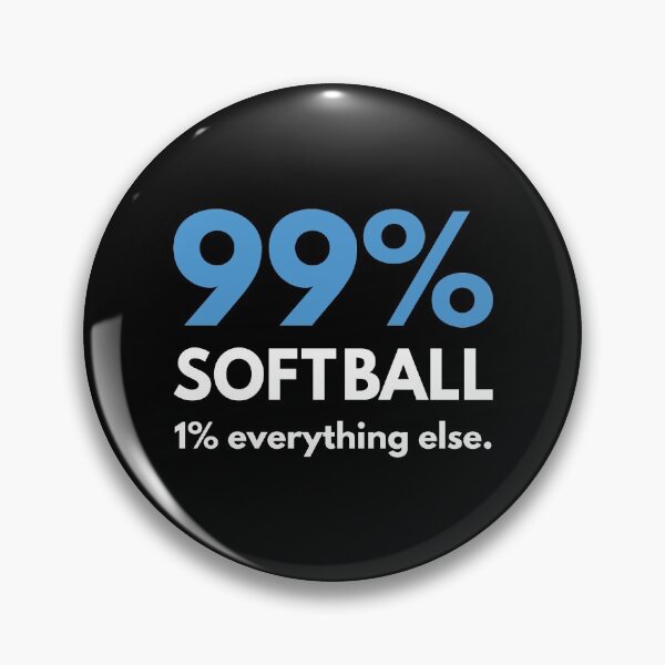 Item preview, 99 Percent Softball 1 Percent Everything Else designed and sold by TendyTees.