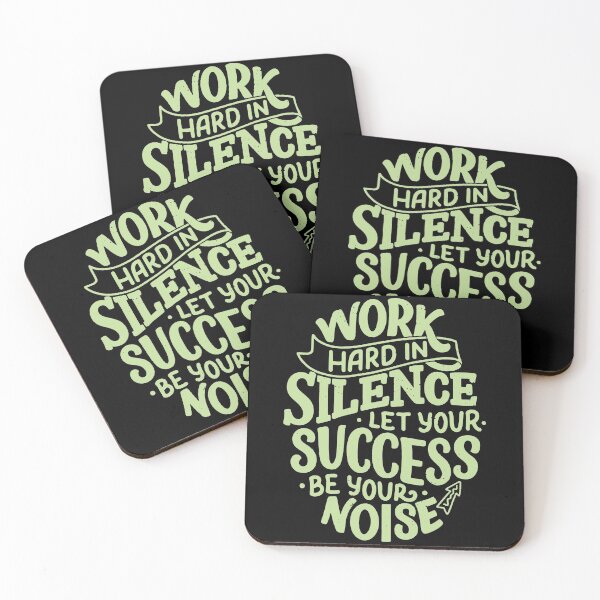 Item preview, Work Hard in Silence Let Your Success be Your Noise designed and sold by alekovic.