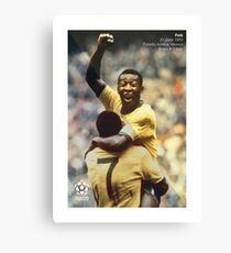 Pele Leinwanddruck