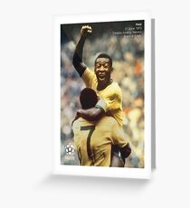 Pele Grußkarte