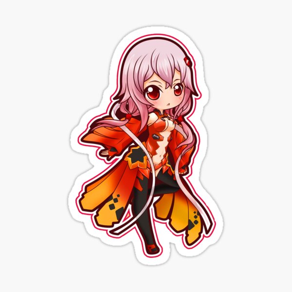 Inori Yuzuriha (Guilty Crown) Sticker for Sale by CherinMew