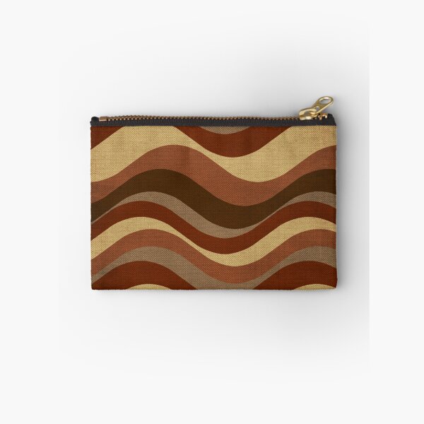 Item preview, Brown Waves Pattern designed and sold by DigitalNobleman.