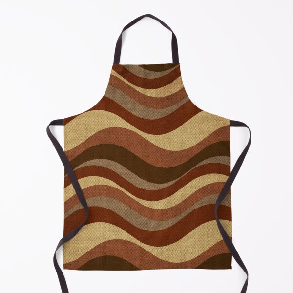 Item preview, Brown Waves Pattern designed and sold by DigitalNobleman.