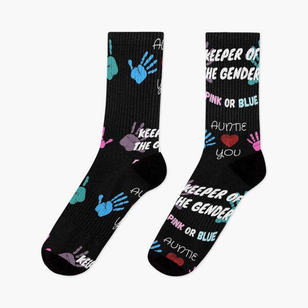 Item preview, KEEPER OF THE GENDER PINK OR BLUE AUNTIE LOVES U designed and sold by Gotafeeling.