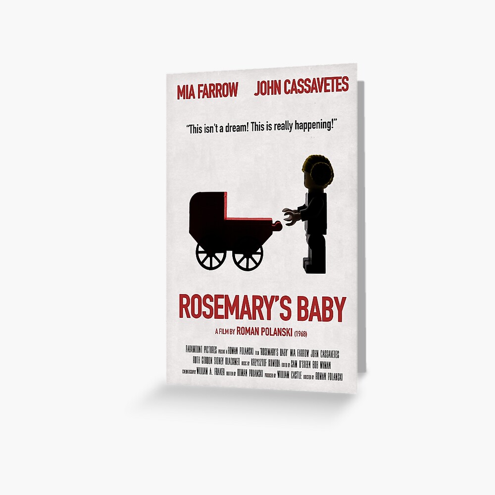 Rosemary's Baby directed by Roman Polanski with Mia Farrow 1968