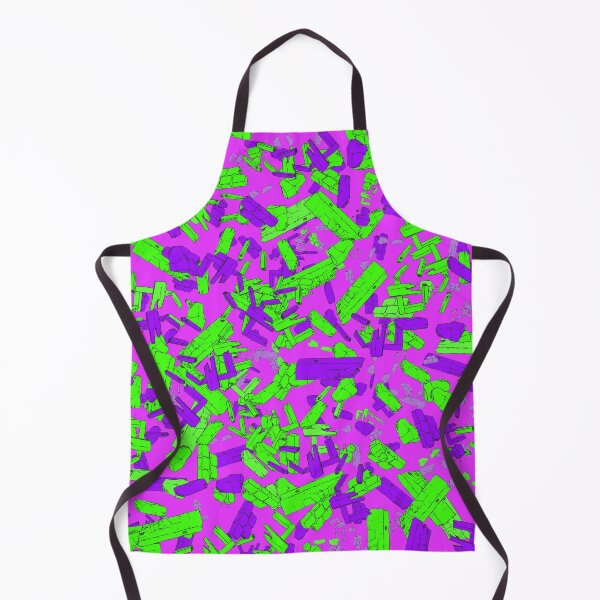 Item preview, Neon genesis -sci fi art - green purple designed and sold by Thecolorschemer.