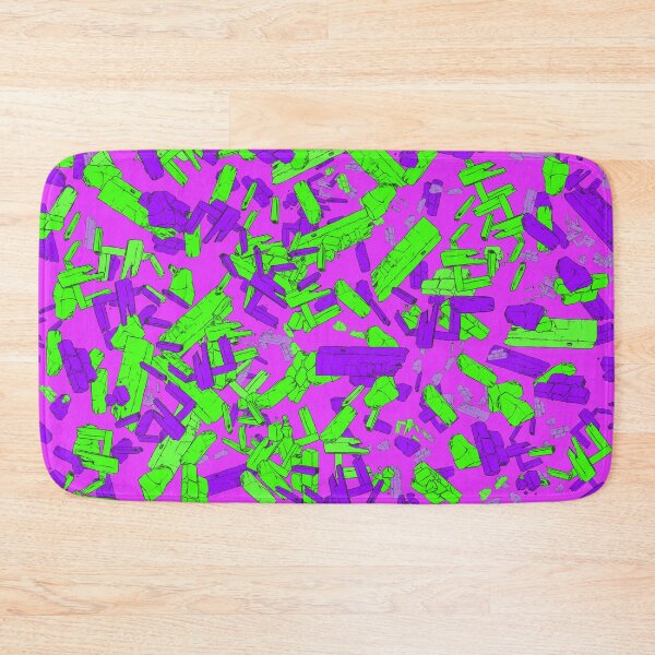 Item preview, Neon genesis -sci fi art - green purple designed and sold by Thecolorschemer.