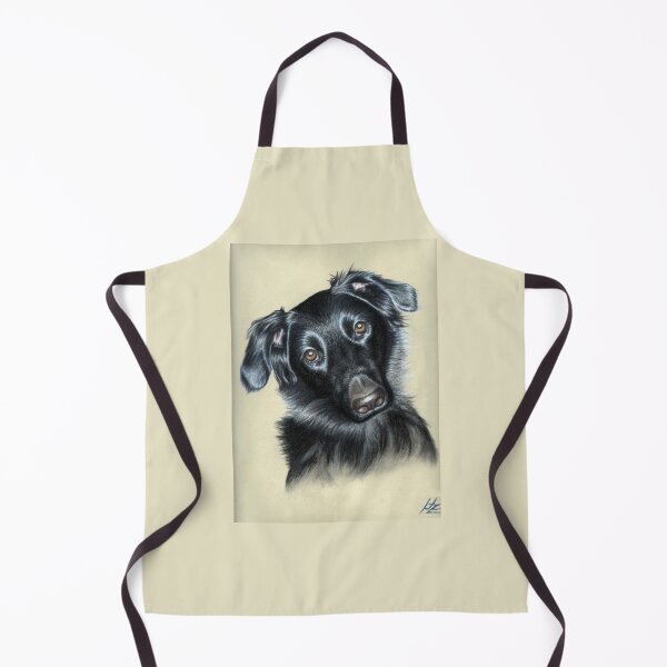 Artikelvorschau, Black Dog Portrait - Der Hundeblick entworfen und verkauft von Arts & Dogs.