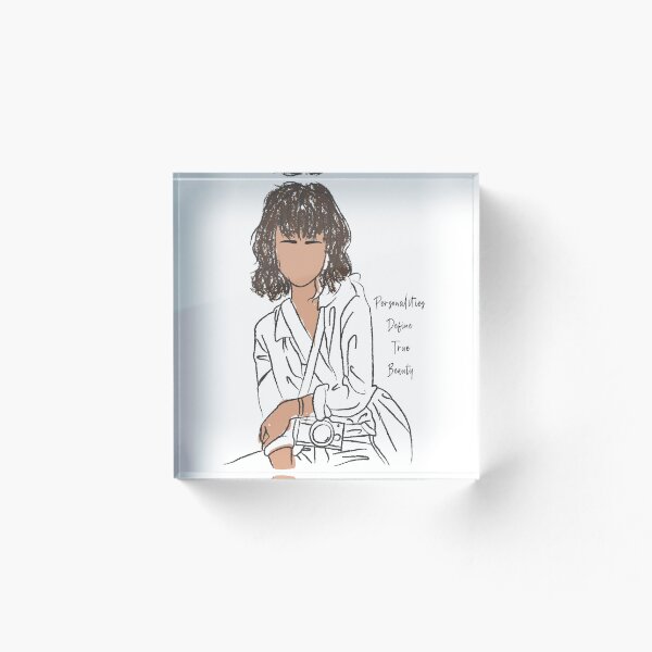 Item preview, Ilustración de cita de personalidad designed and sold by Designingjoy.