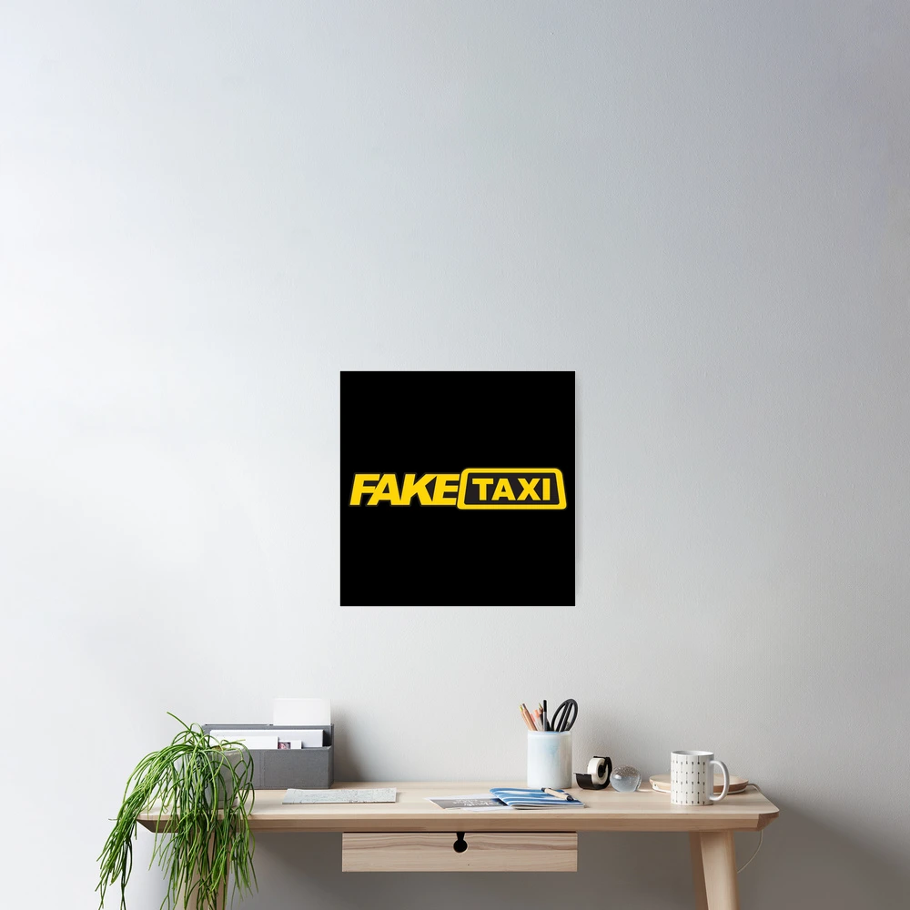 Fake taxi logo high quality