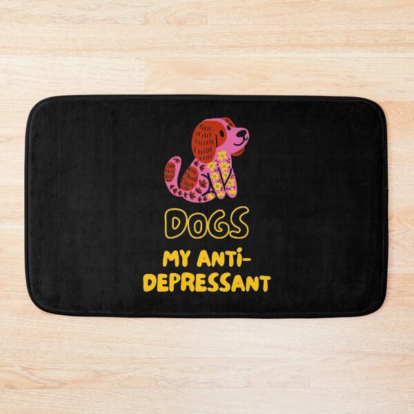 Item preview, Dog Depression Anxiety Quote Shirt Cute Foodie Shirt Laugh Joke Food Hungry Snack Gift Sarcastic Happy Fun Introvert Awkward Geek Hipster Silly Inspirational Motivational Birthday Present designed and sold by EpsilonEridani.