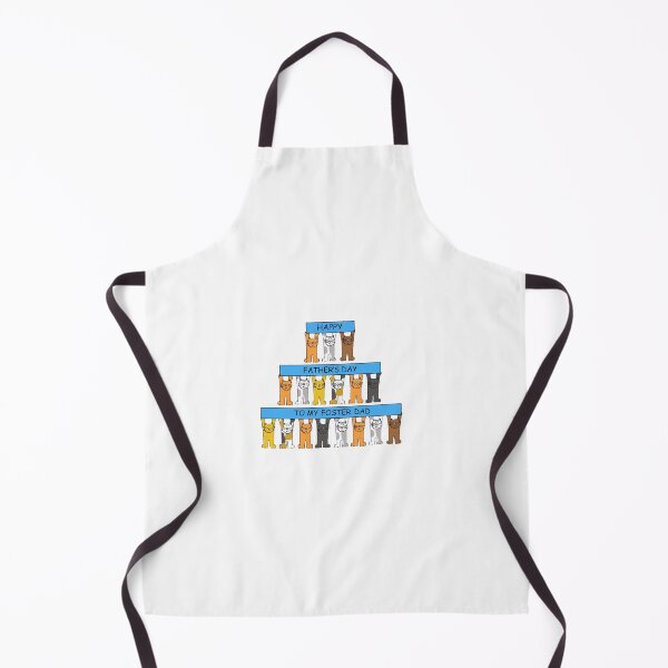 Item preview, Happy Father's Day to Foster Dad Cartoon Cats designed and sold by KateTaylor.