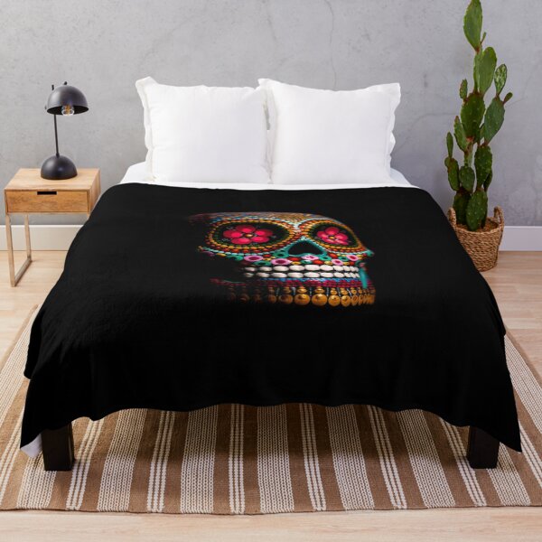 Item preview, Multicolored Skull Decor designed and sold by LivingKreative.